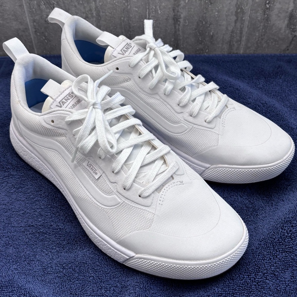 Vans ultra range white mens 10.5/womens 12